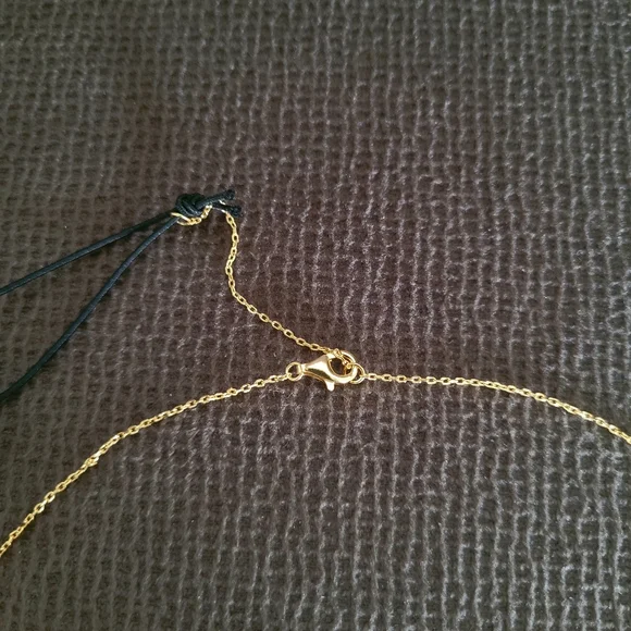 Rachel Zoe Black🖤 and White Checkered Enamel Heart♥️ Pendant Necklace - NWT - Picture 12 of 16